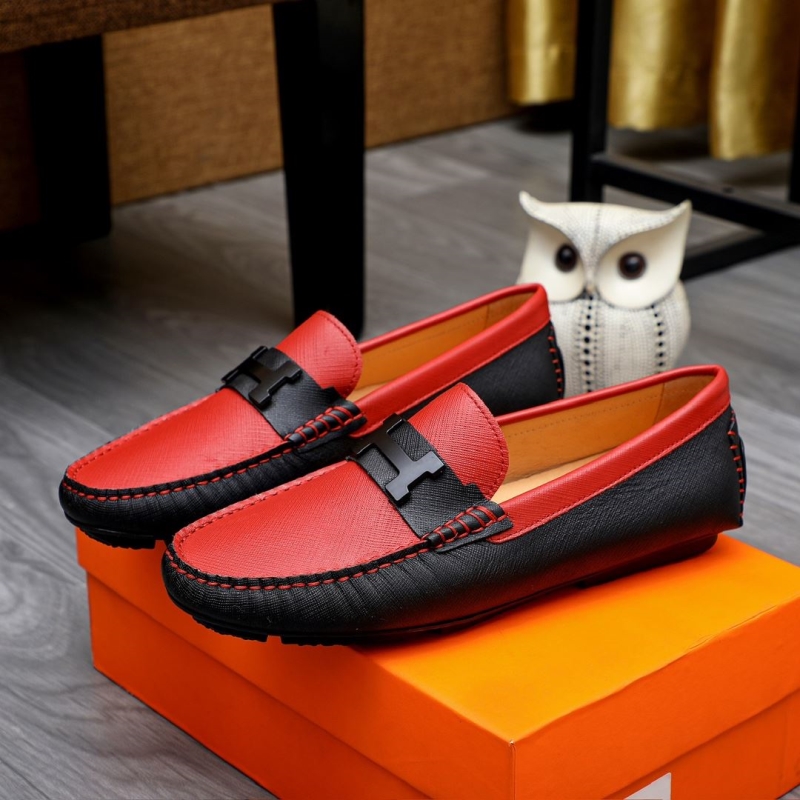 H**mes leather shoes